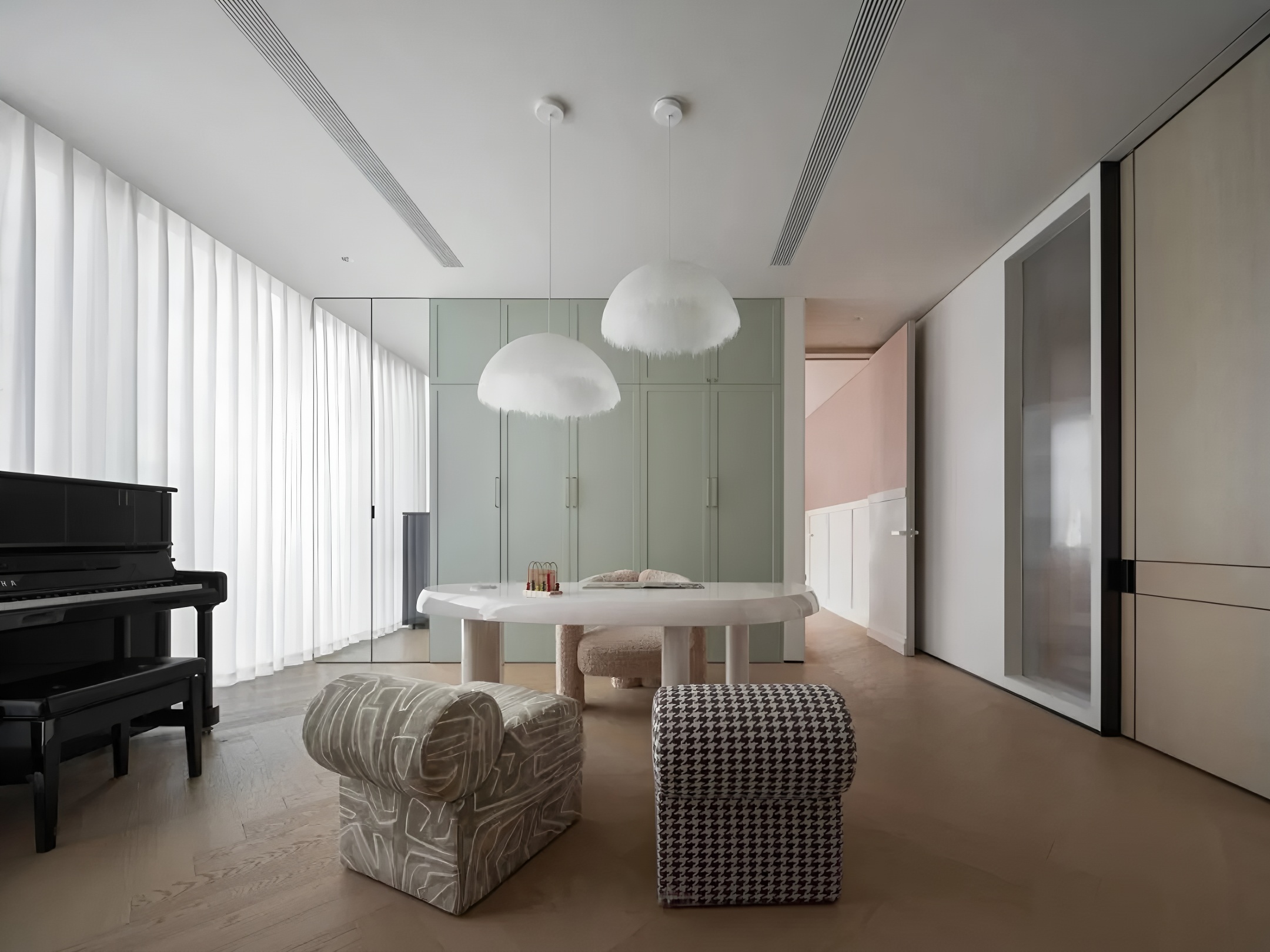 西安 · 曲江印510㎡私宅平层丨中国西安丨西安红杉设计-47