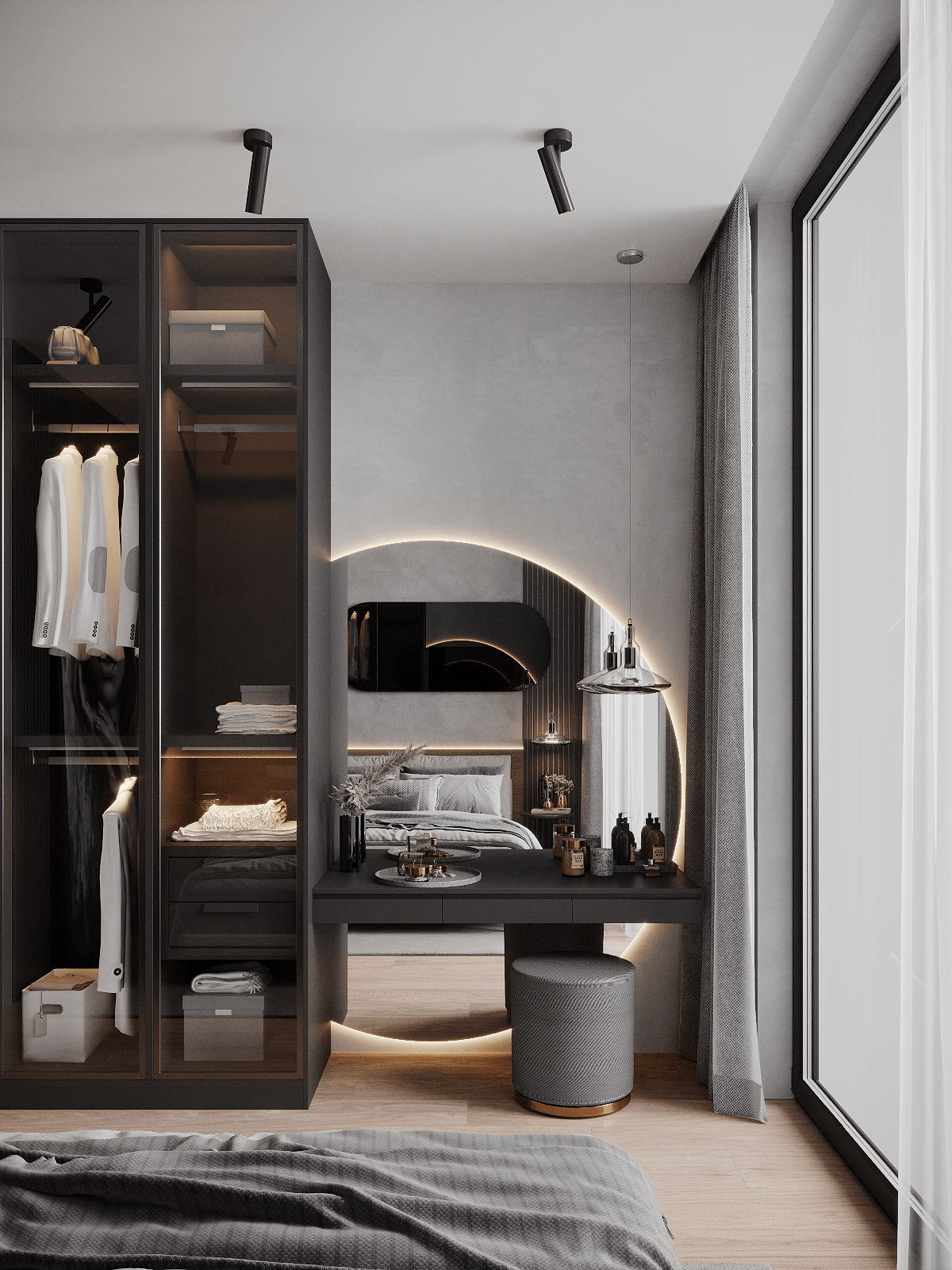 暖色系空间设计，优雅大气                     -19