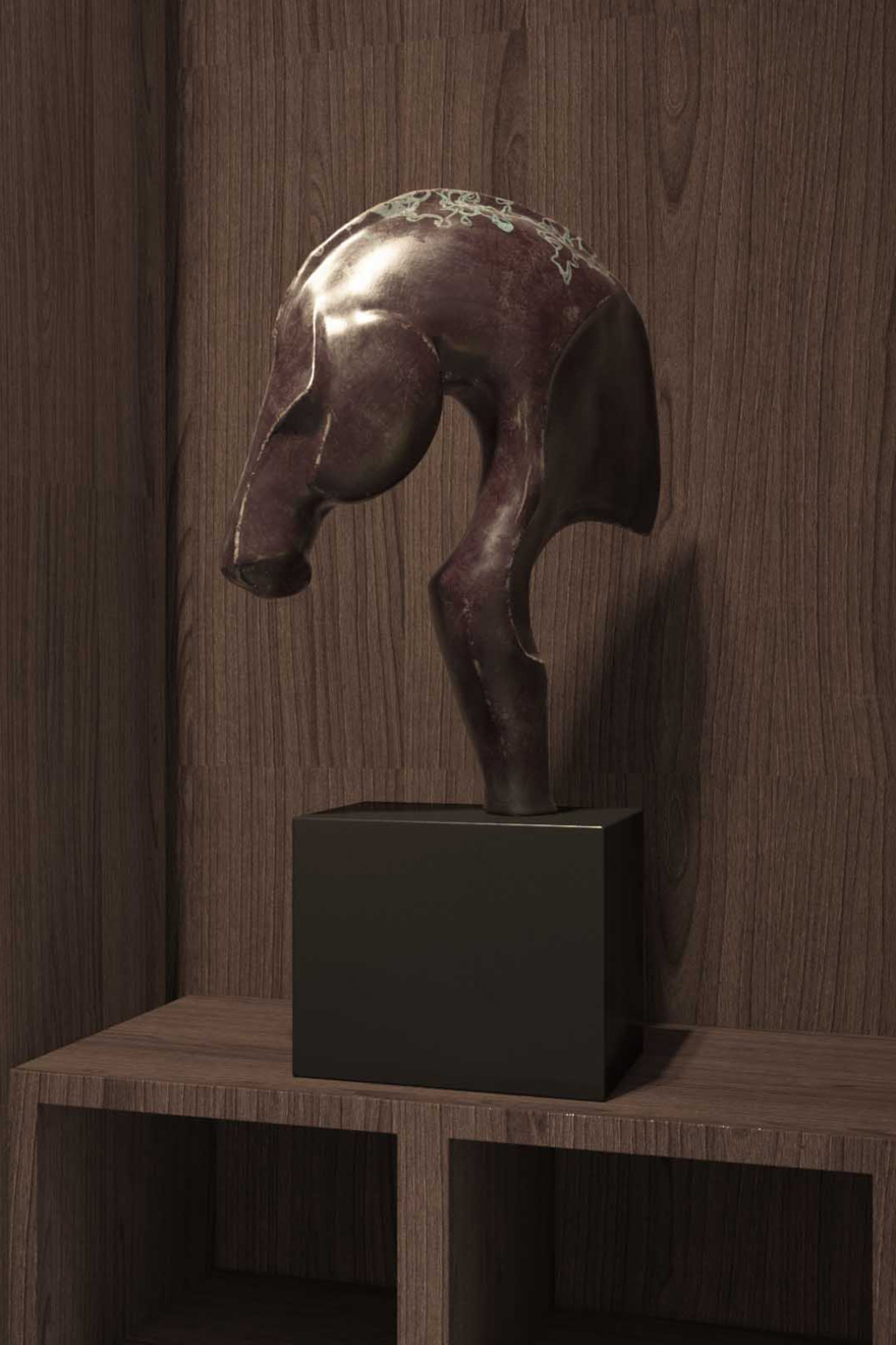 黑胡桃木轻奢雅致男装品牌旗舰店设计-26