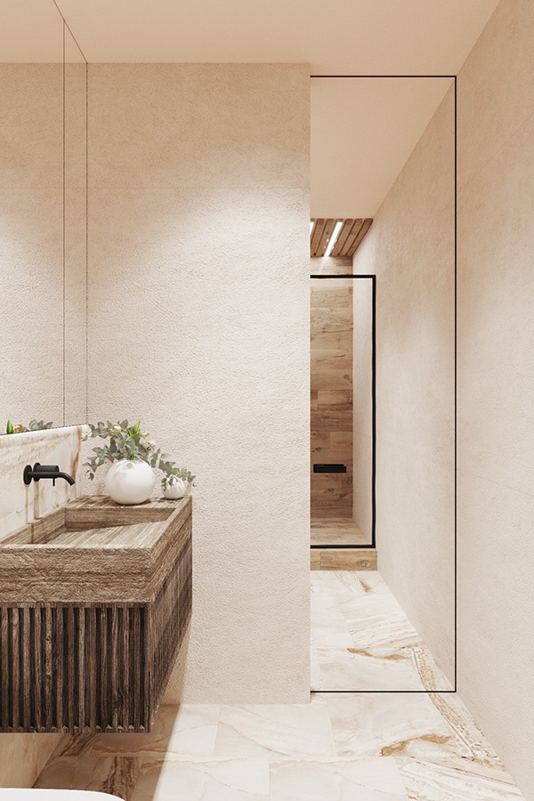 110m2空间设计--自然元素，温馨又高级！-22