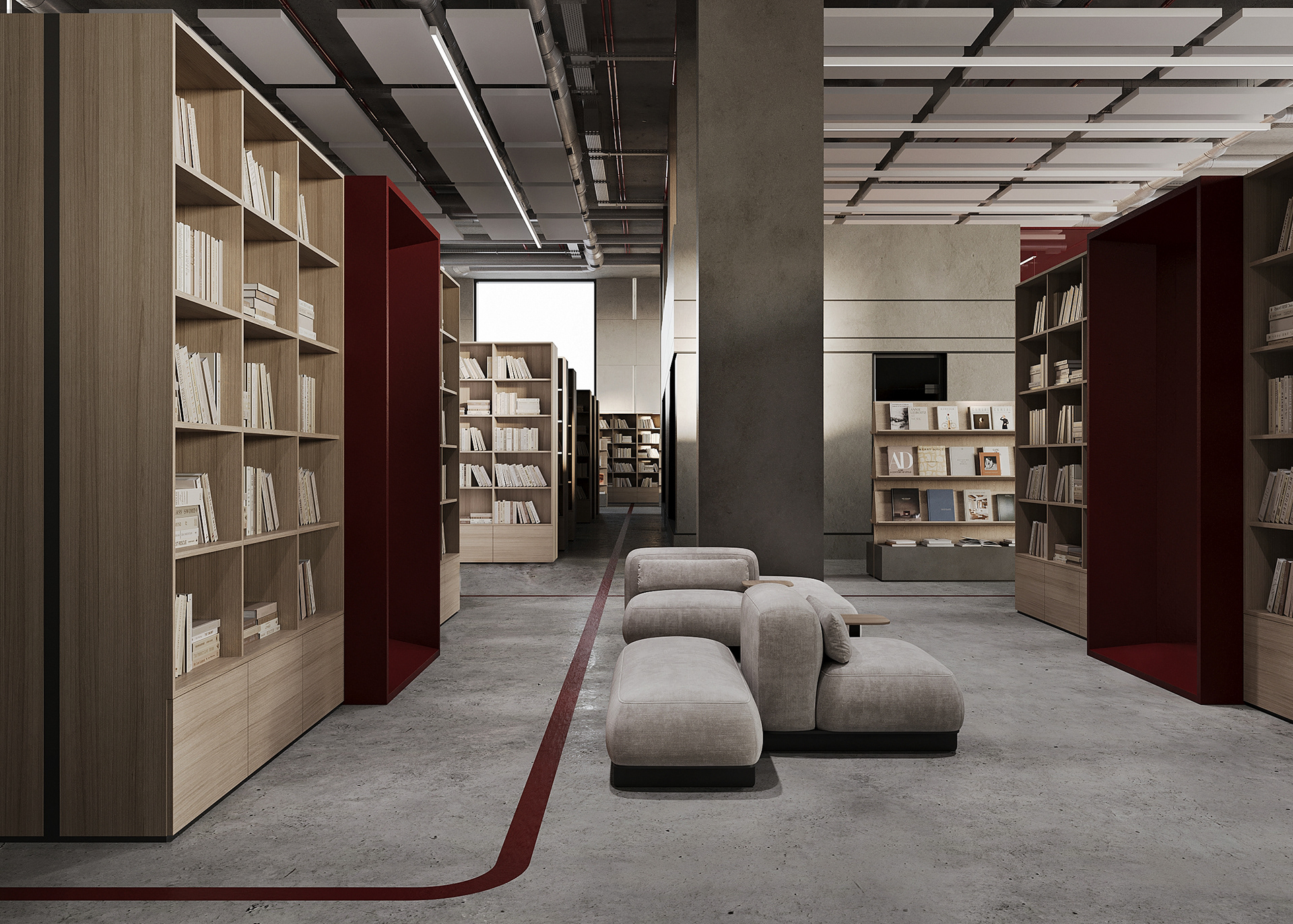 Red library 阅读区-8