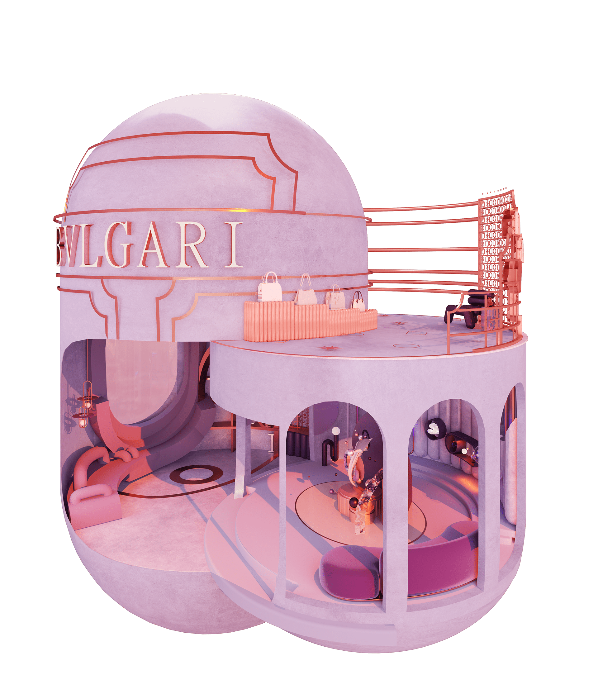 BVLGARI METAVERSE 室内设计-2