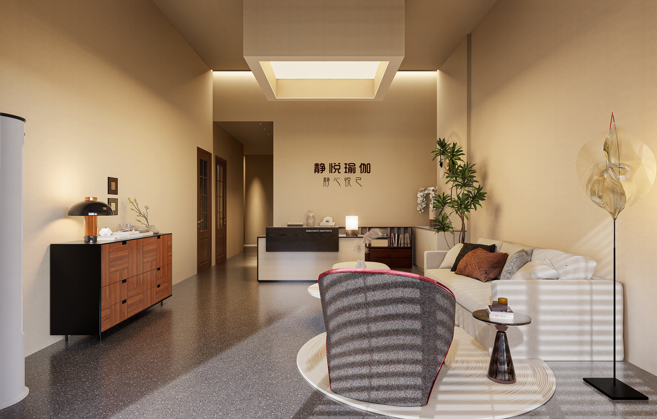 静悦瑜伽台科店设计-3