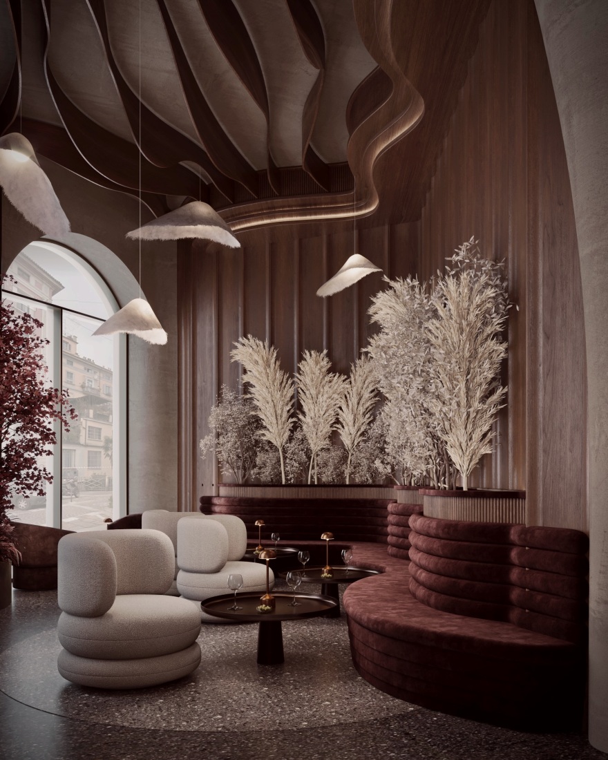 米兰多莫寿司店丨室内设计师Ashley Gadeova,Naos建筑公司-27