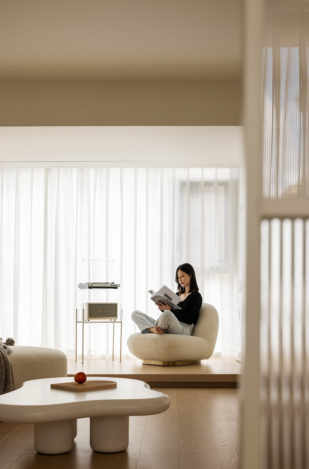 暖色原木风 · 义乌蒲荷花苑住宅设计-37