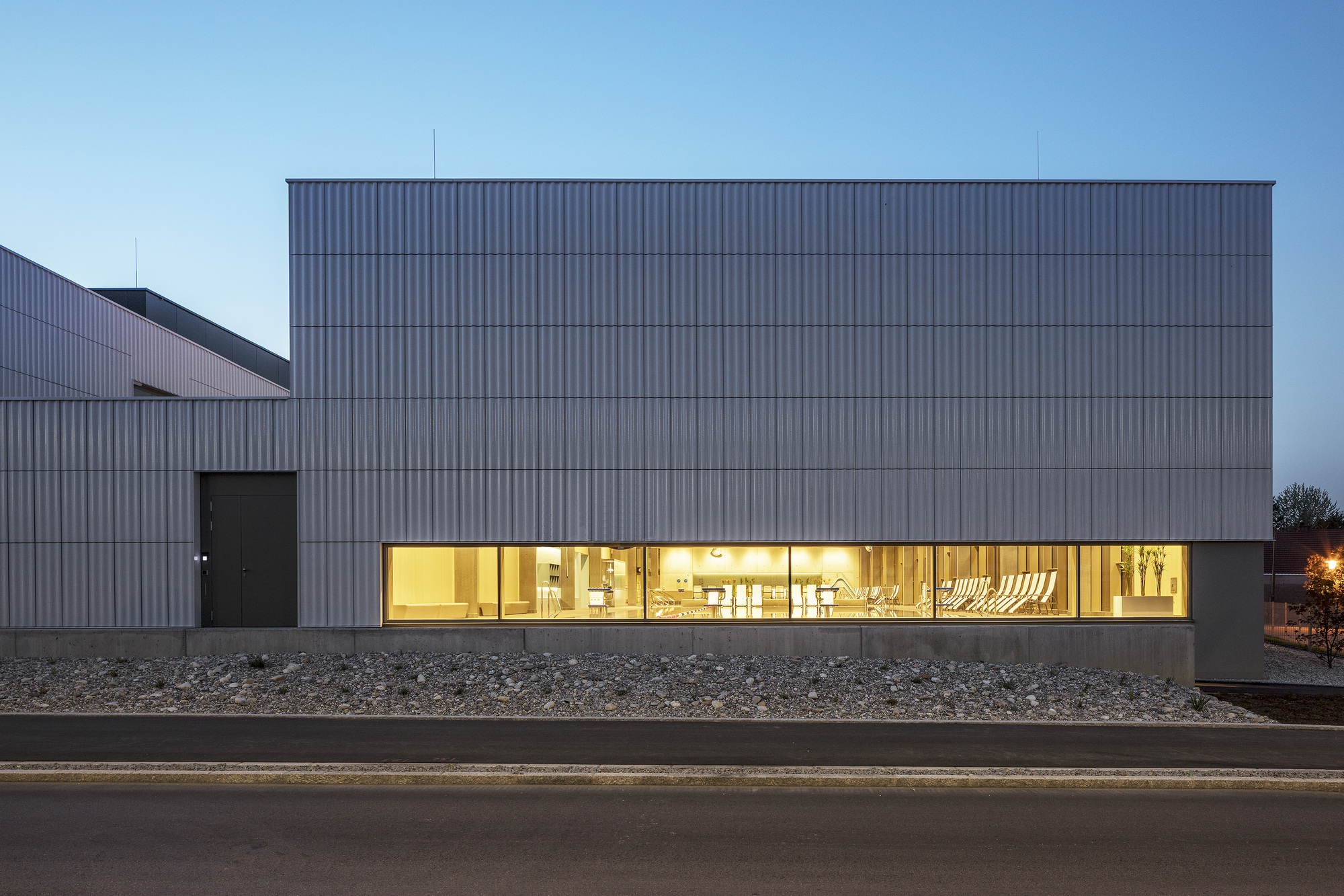 体育馆(Gärtner+Neururer丨体育馆丨Hallenbad Ried Im Innkreis Sauna and Pool)-48