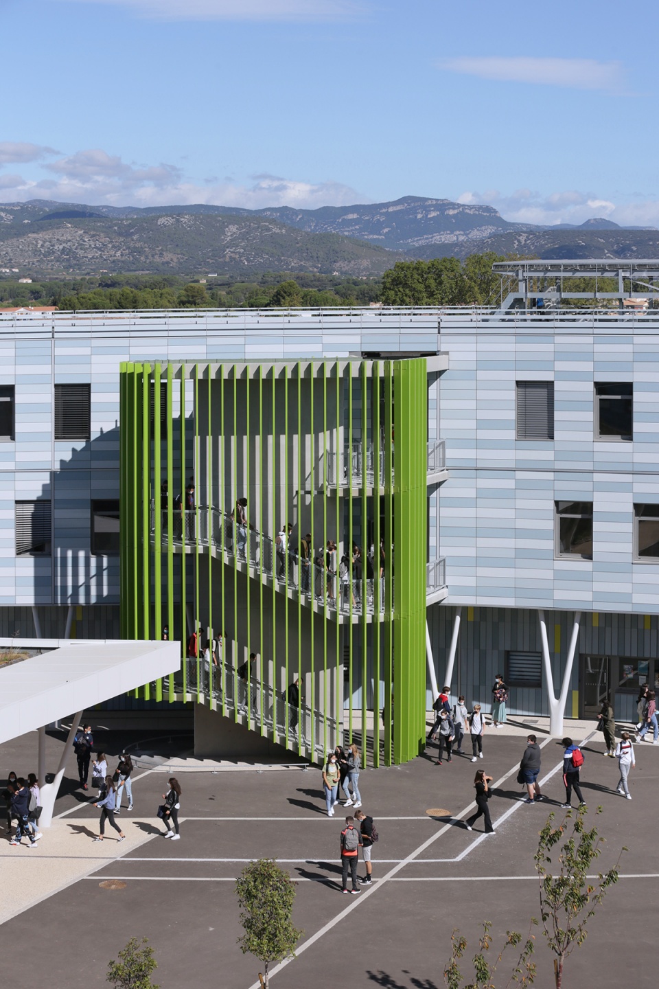 法国 Simone Veil 中学丨HellinSebbag Architectes Associés-22