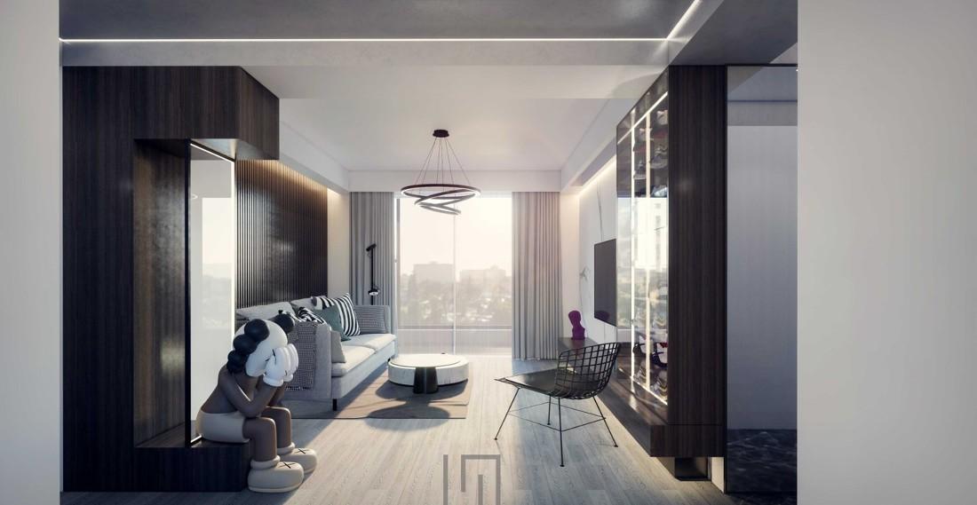 
80m²平层公寓 有温度的三口亲子之家 -3