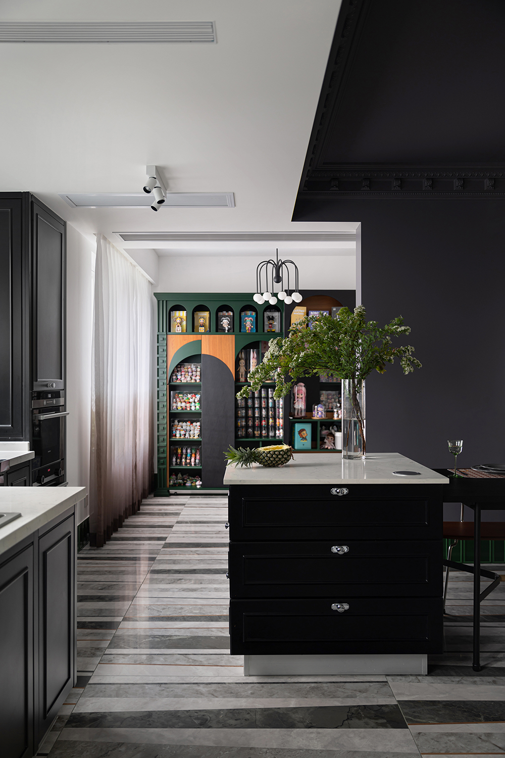 南洋复古风,151㎡家居空间的诗意探索-59