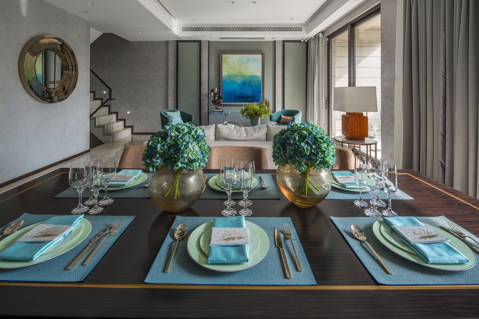 非凡之“色”——417㎡杭州西溪湿地样板间 卡纳设计-3