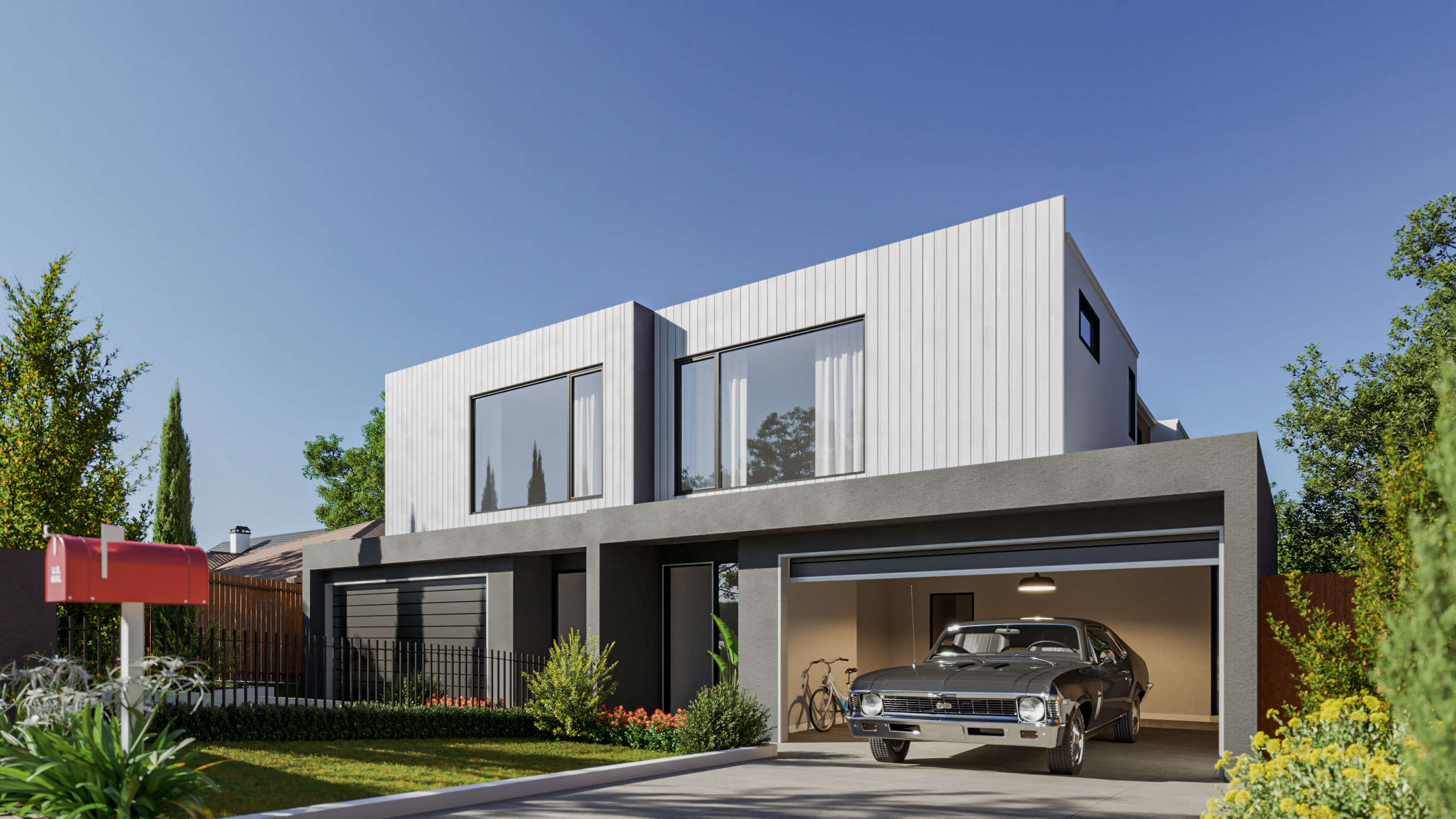 Residential Exterior Rendering - Australia-2