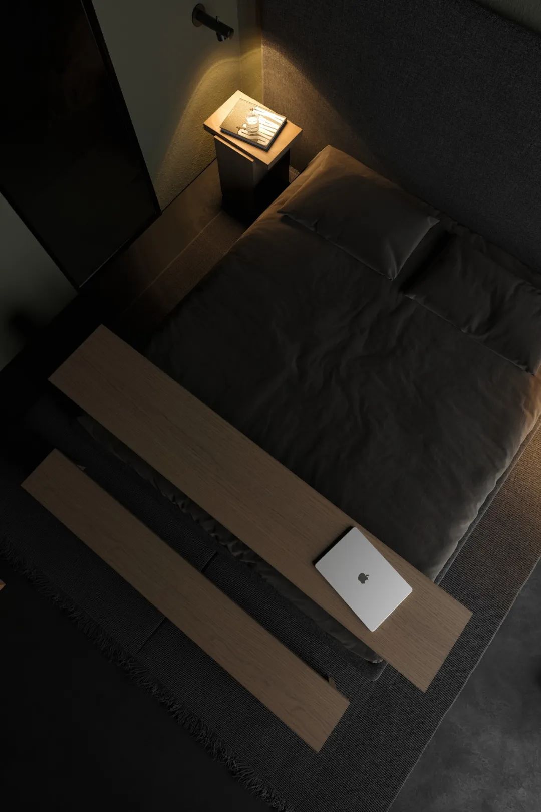 高级黑,极简空间的艺术魅力丨Igor Sirotov-23