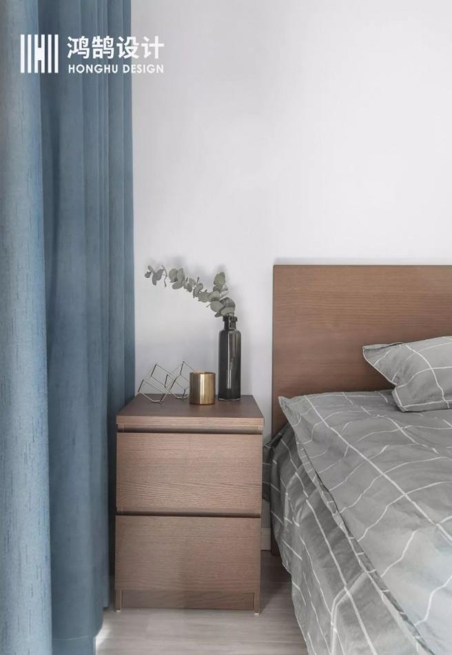 镇江鸿鹄设计丨平层丨鸿鹄设计  75㎡北欧-7