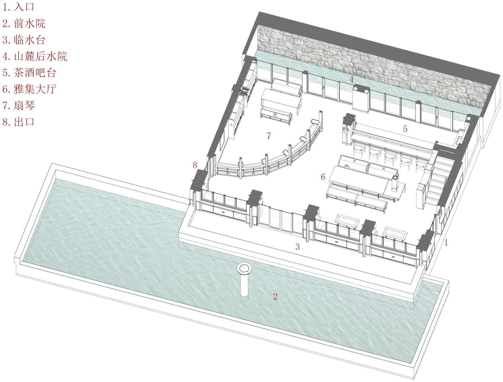 宋麓书院丨造园建筑,中国美术学院建筑艺术学院-58