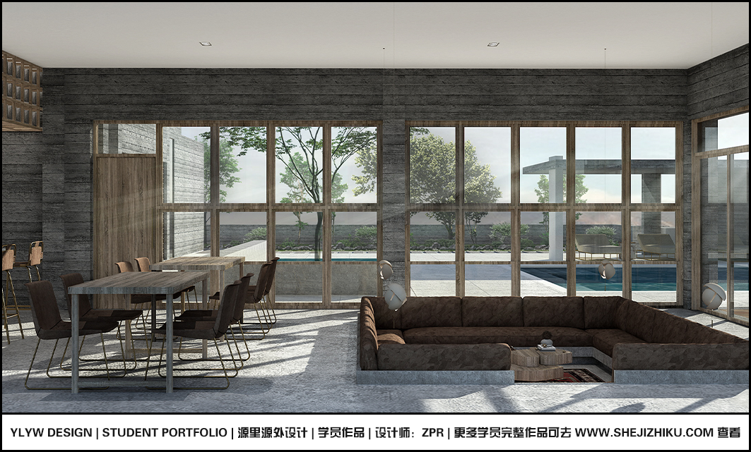 潇湘秋水 · 售楼中心室内设计丨源里源外设计-34