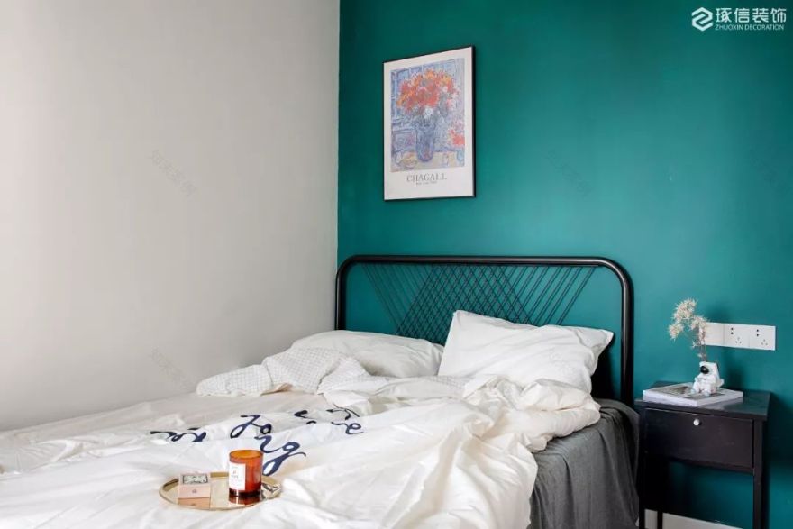 北欧混搭小两室,12W 打造出租屋变美宅-97