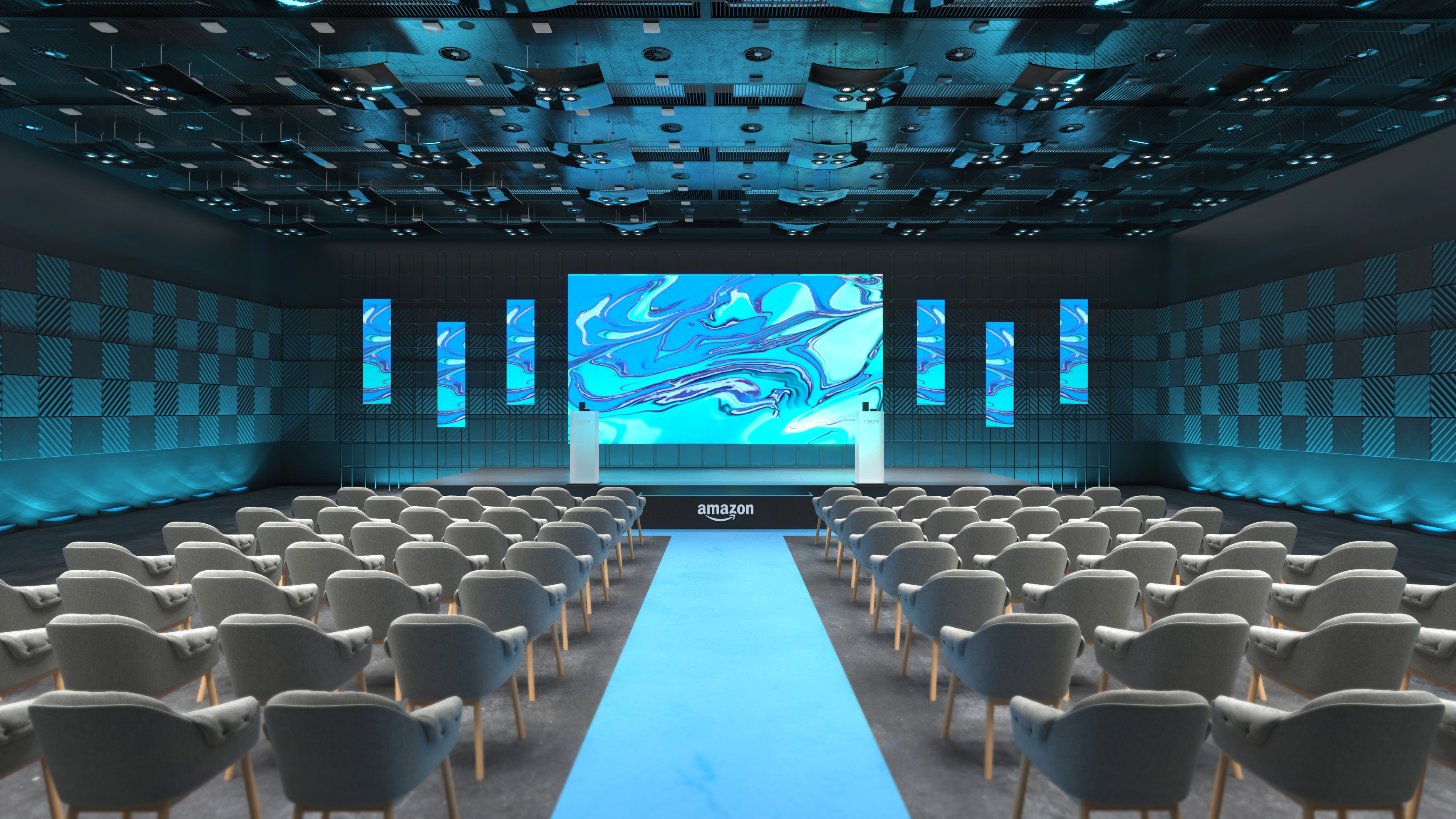 Amazon Ale·a 产品展示舞台设计丨沙特阿拉伯利雅得-5