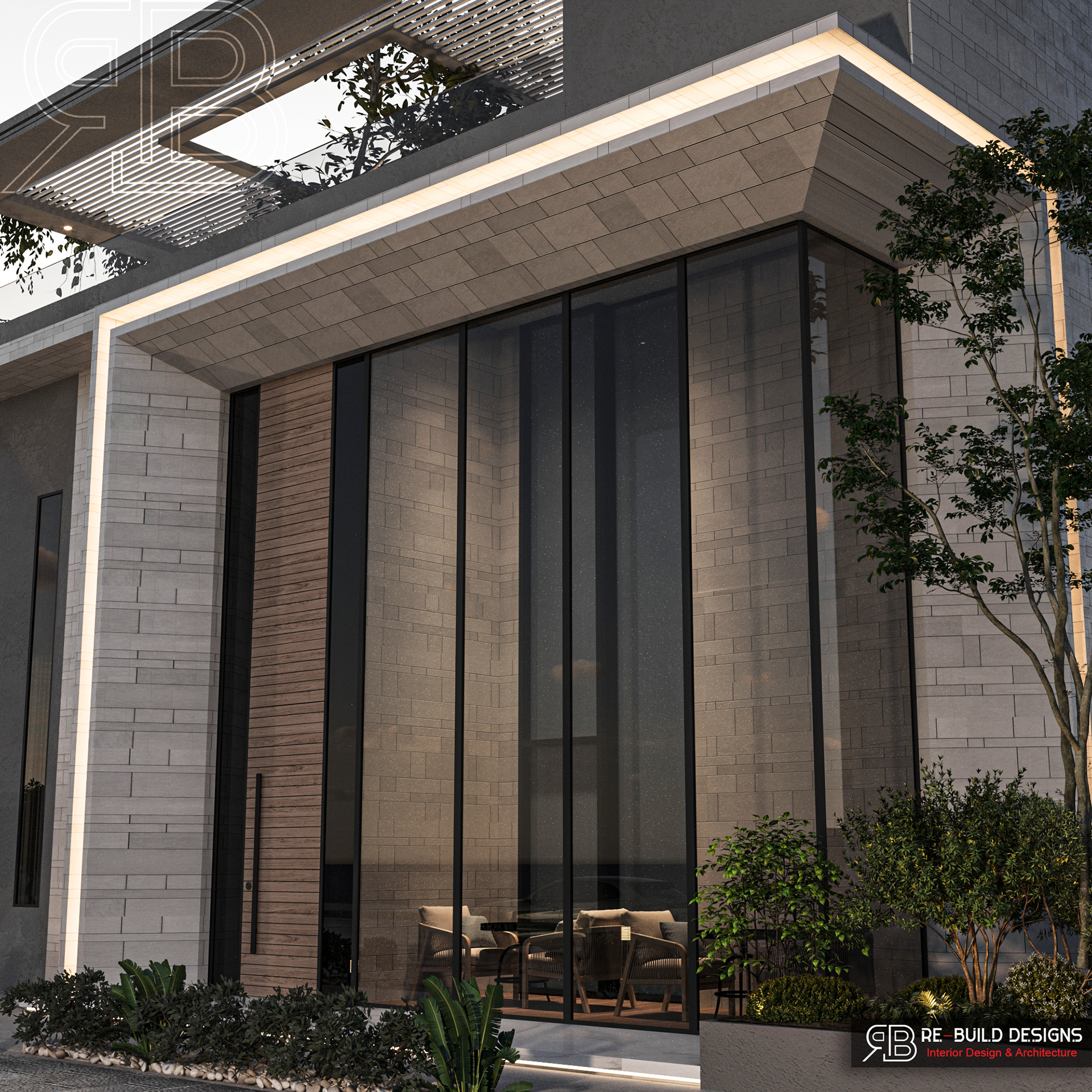 EL EHSAA VILLA丨沙特阿拉伯利雅得丨REBUILD DESIGNS-11