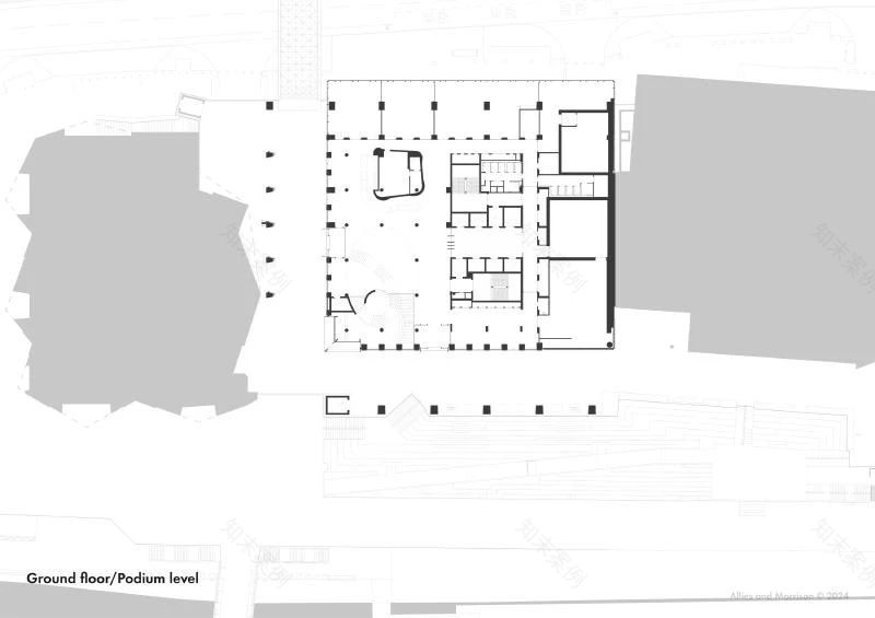 伦敦时装学院新大楼丨英国伦敦丨Allies and Morrison-65