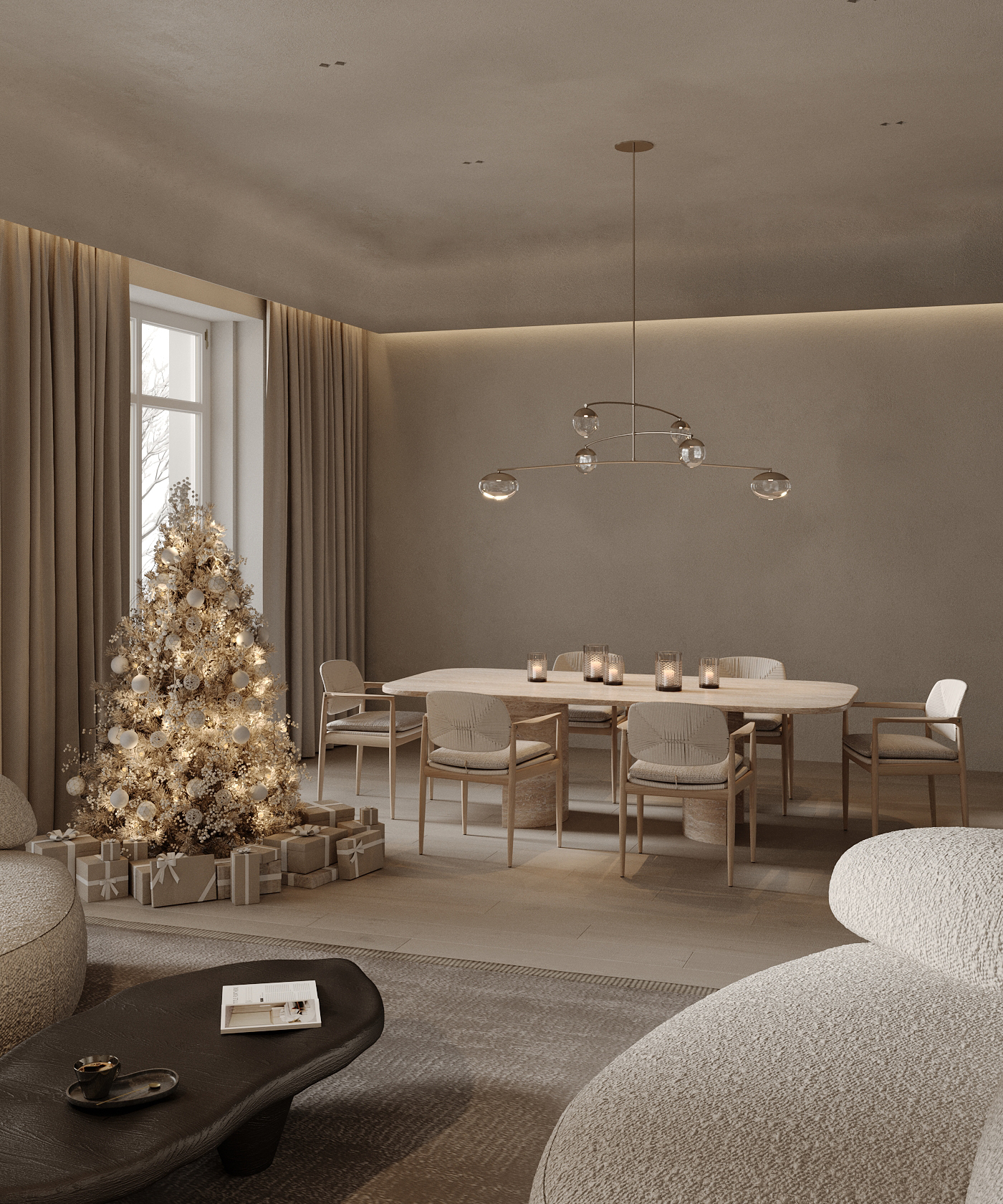 比利时冬季私人住宅丨SEDOVA ELENA-15