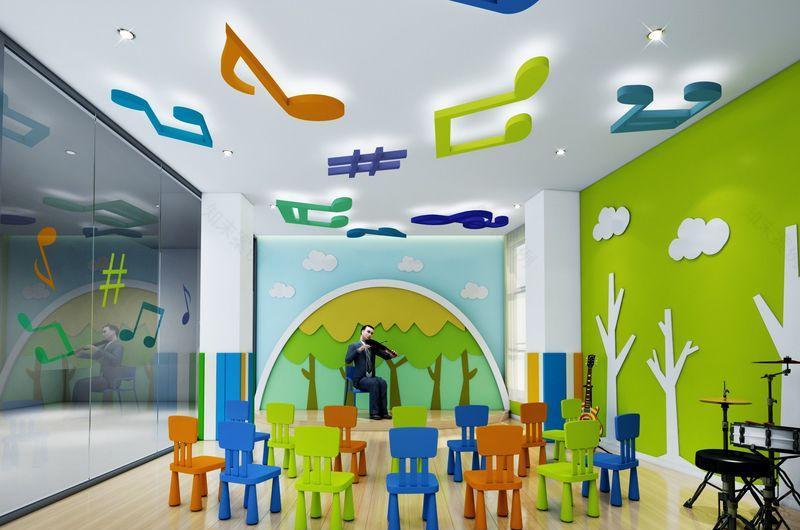 才英教育 | 打造自然、活力、科技感的室内学习空间-7