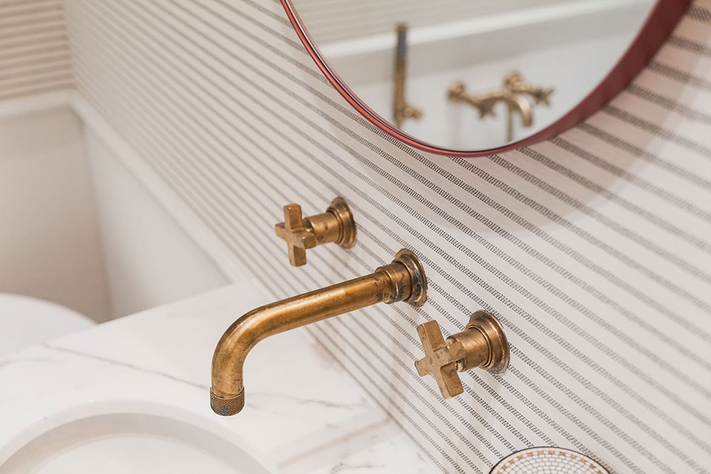 阿姆斯特丹时尚公寓 | 墙纸与设计的完美融合-20