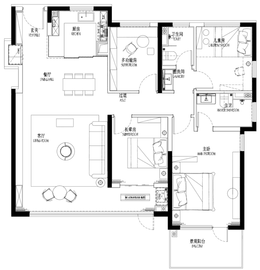 招商揽阅书华样板间丨中国西安丨元禾大千-40