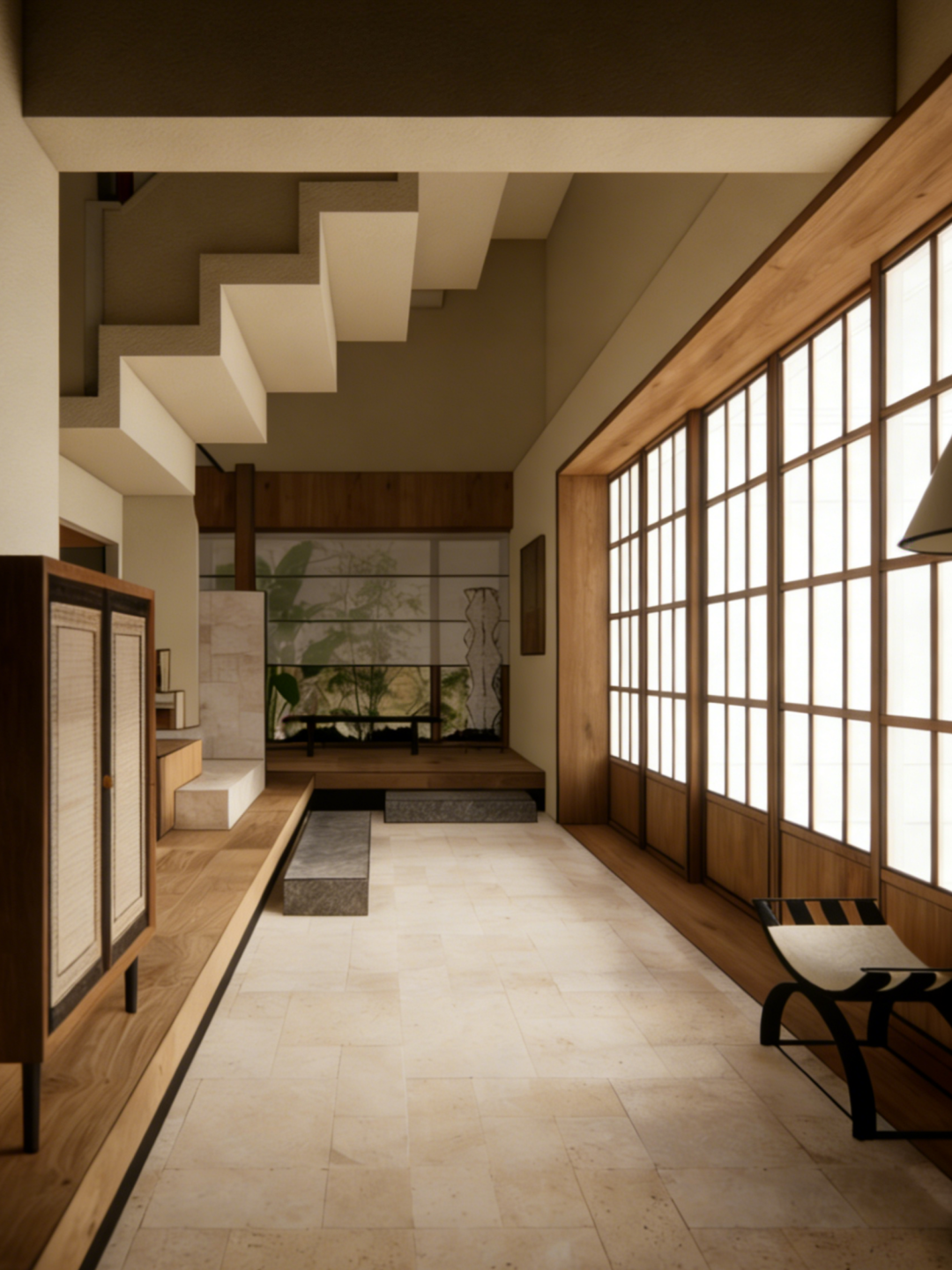 260㎡自然主义别墅 · 杭州临平春境东来院丨中国杭州丨本空设计工作室-26