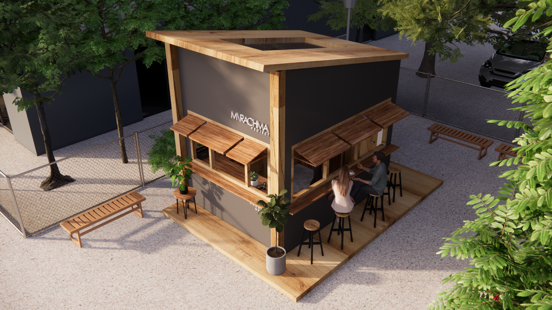 极简主义咖啡店丨Mirachma-11