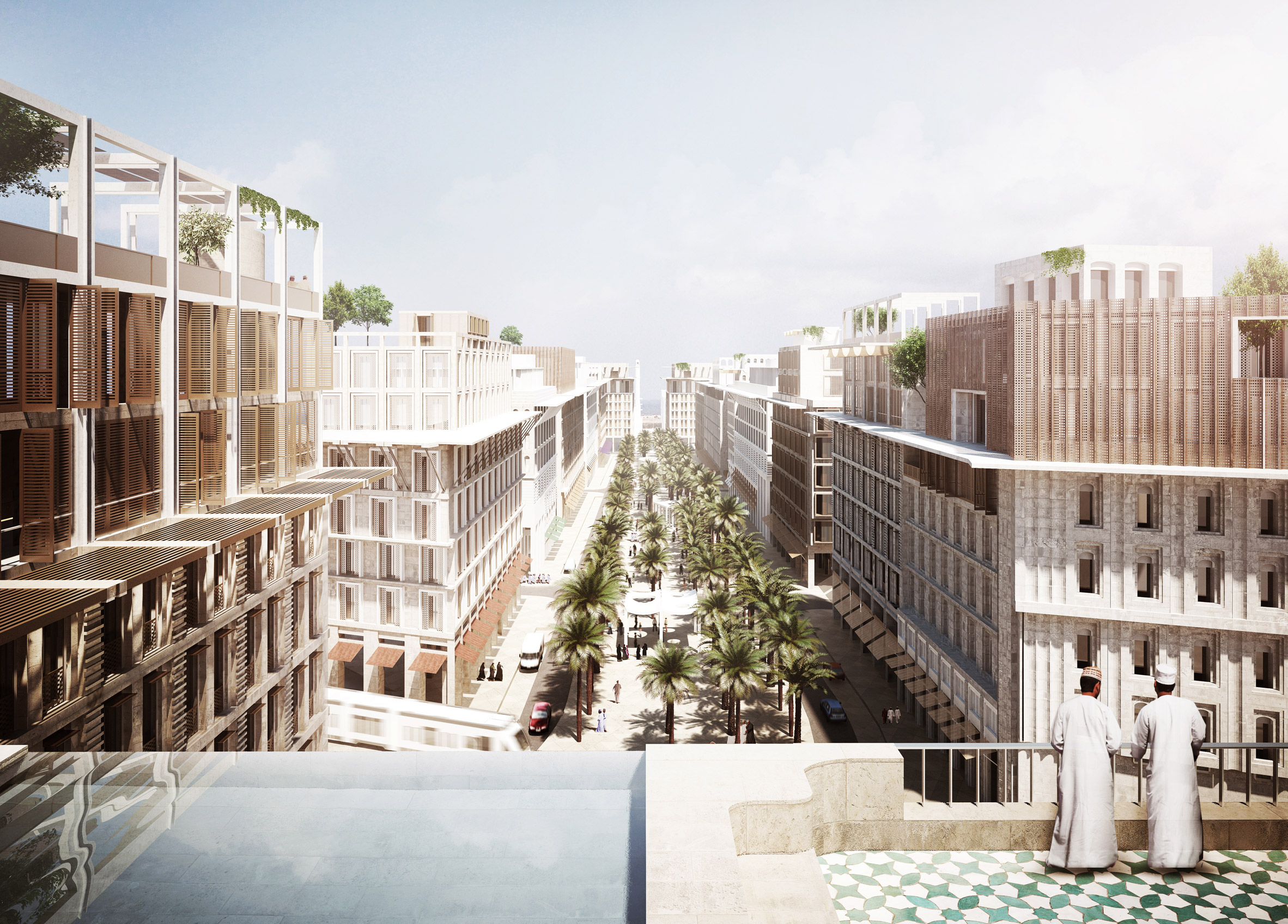 Allies and Morrison challenges "identikit urbanism" with new city for Oman-19