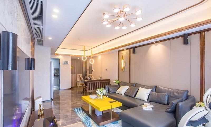 现代轻奢都市小夫妻的时尚家居-0