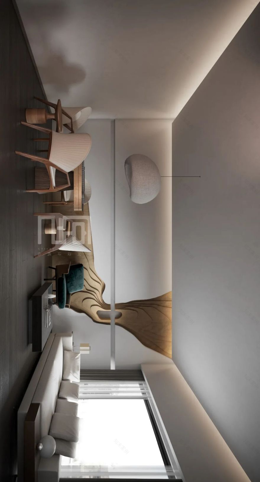 《九盏|| 冬饮》 | 九重天包间设计,古韵诗意与现代审美融合-51