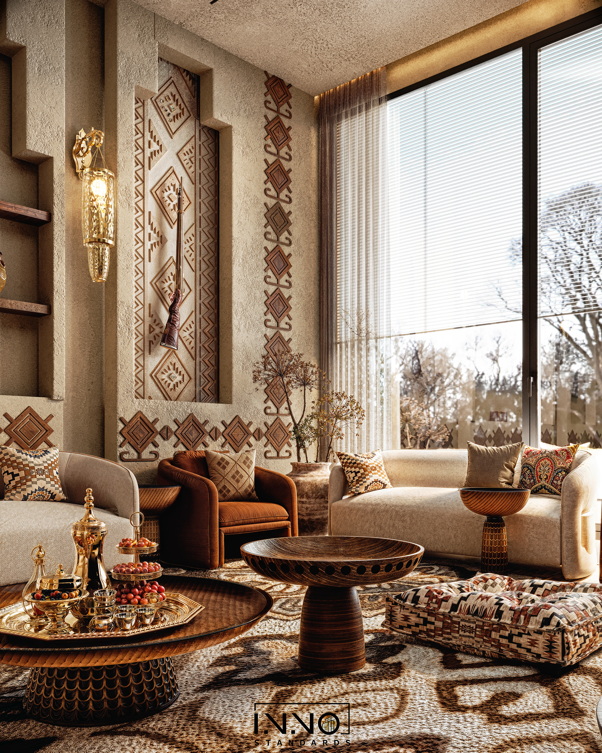 马吉里斯厅及餐厅设计 丨沙特阿拉伯丨FATMA ALZAHRAA-0