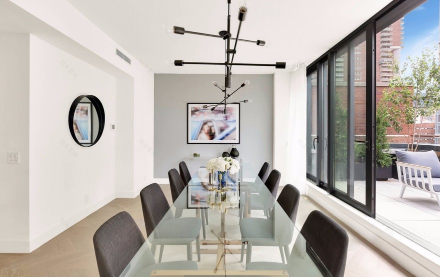 翠贝卡西区历史街区的意大利极简风住宅-9