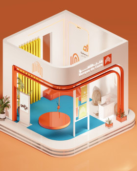 Banque Du Caire | Artistic Booth
