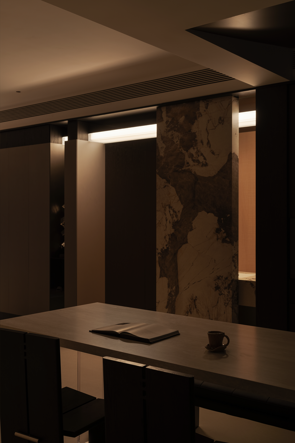 逅界空间设计｜暗调里的松弛感-46