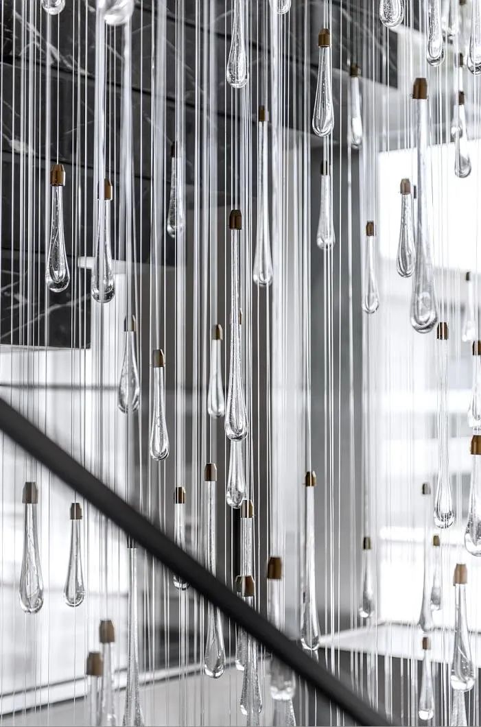 青岛悦海府售楼处 | 海洋主题的现代东方空间设计-16