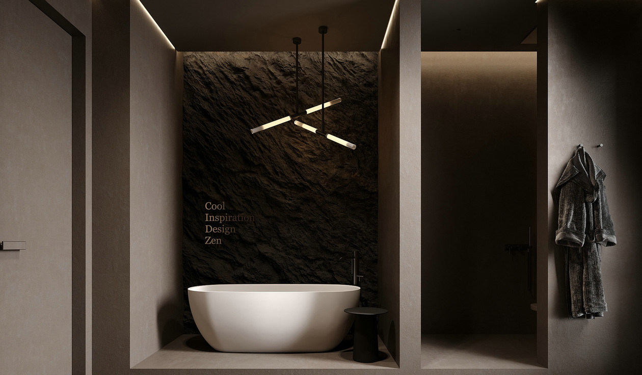 132㎡黑色系住宅设计-15