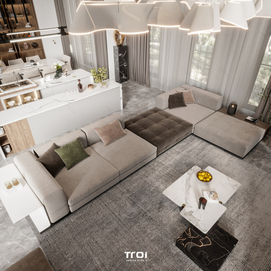 Dining Hall 室内设计丨Troi Design Studio-16