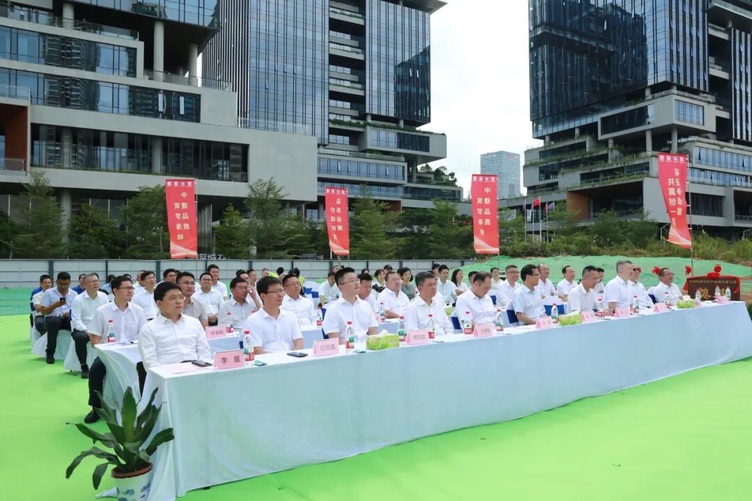 中国华西设计•粤港澳大湾区总部基地“龙华数智设计产业园总部大厦项目”开工仪式隆重举行-6