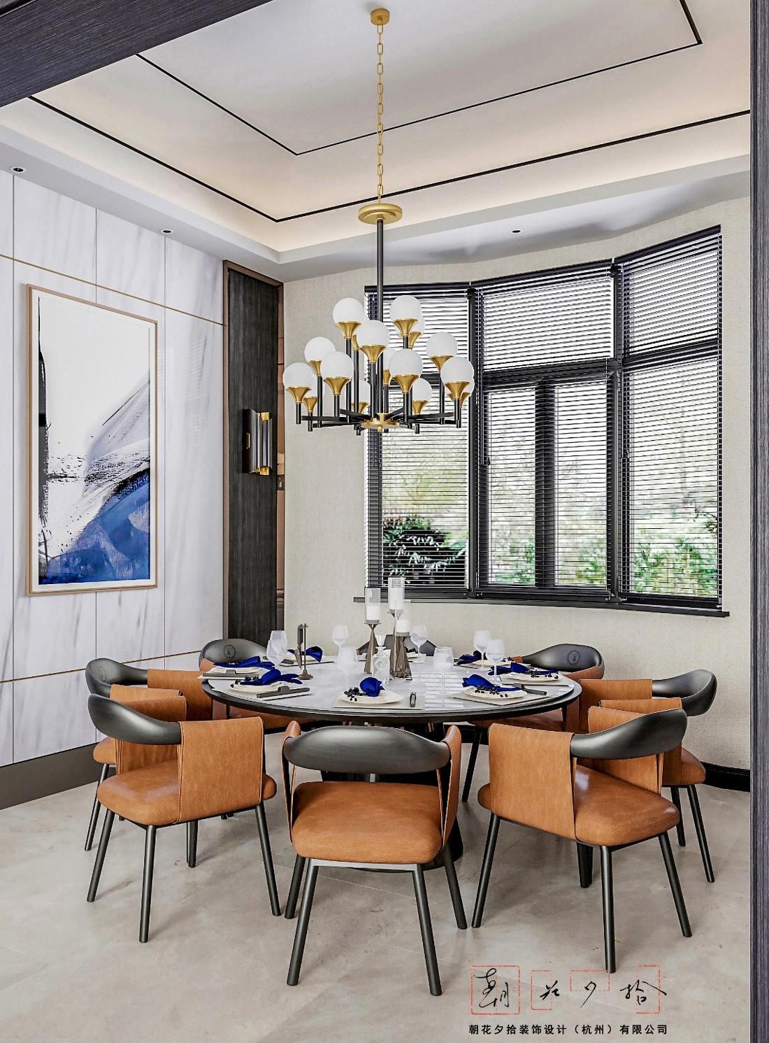 
大挑高斜屋顶的现代客厅方案 -14