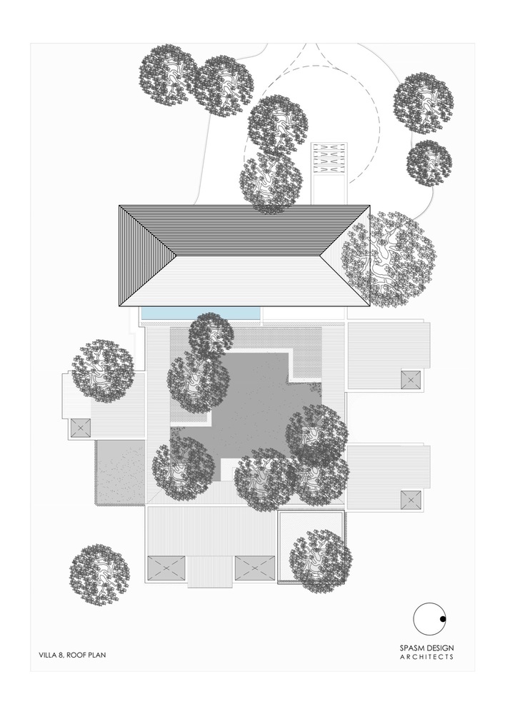 双胞胎别墅 | 红土墙与芒果树的庭院式家园-96