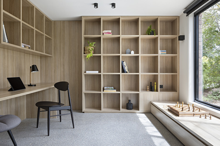 澳大利亚 Doncaster 双砖家庭住宅翻新-12