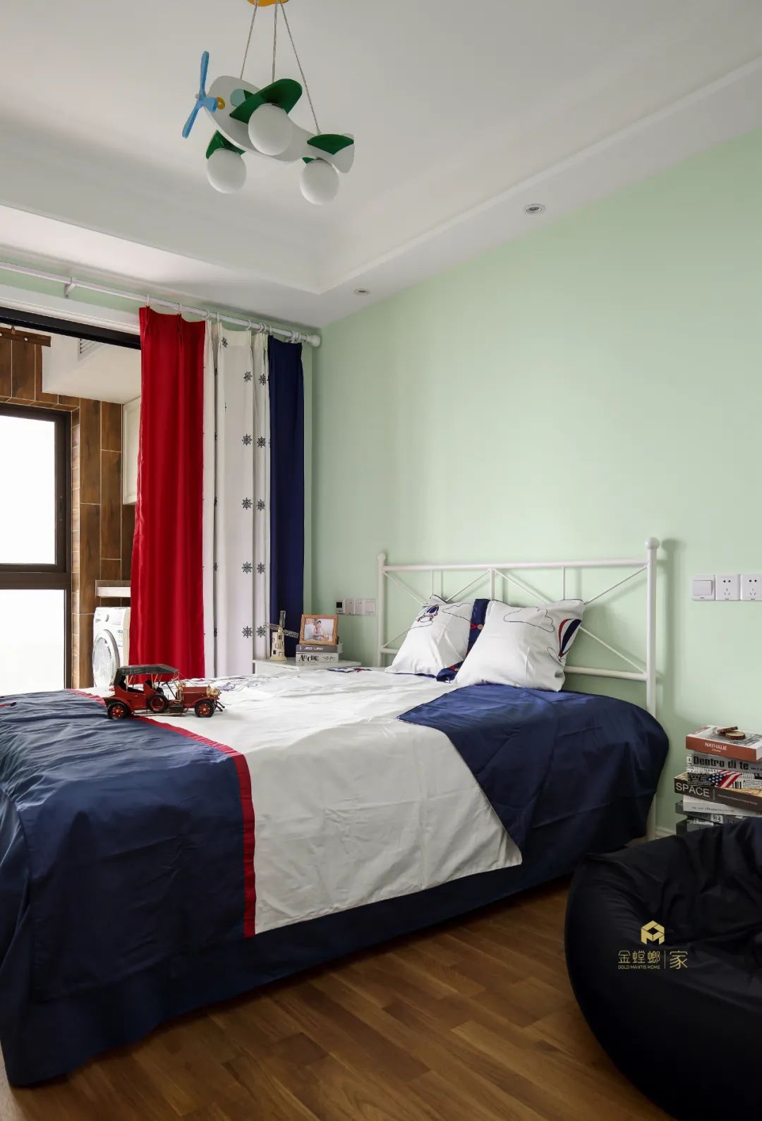130㎡美式风三口之家丨金螳螂·家苏州新区店-27