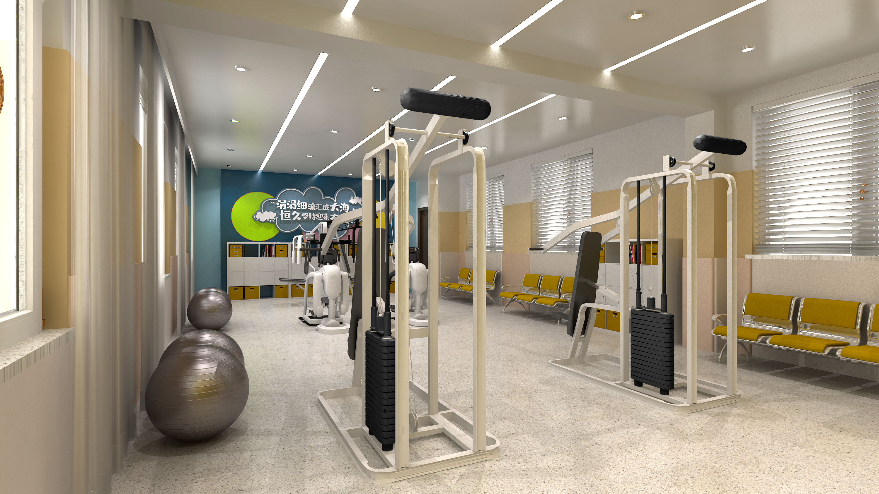 石家庄某学校内部各功能教室设计-14