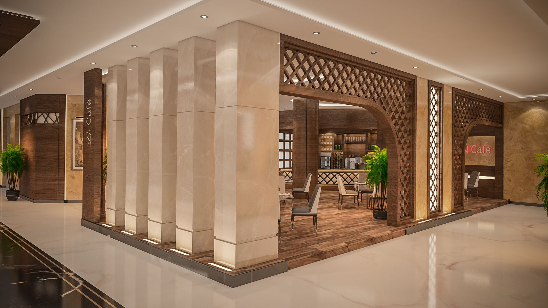 Le meridien hotel lobby in al madinah al munawarah-0