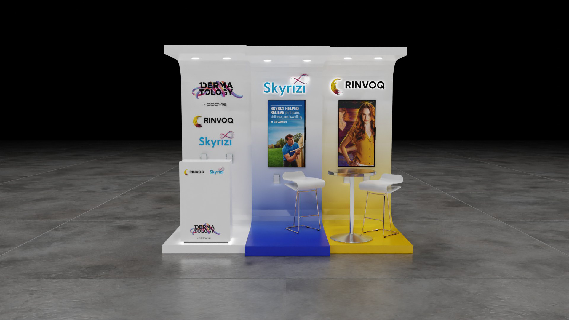 Abbvie 3D 展位设计  概念开发-16