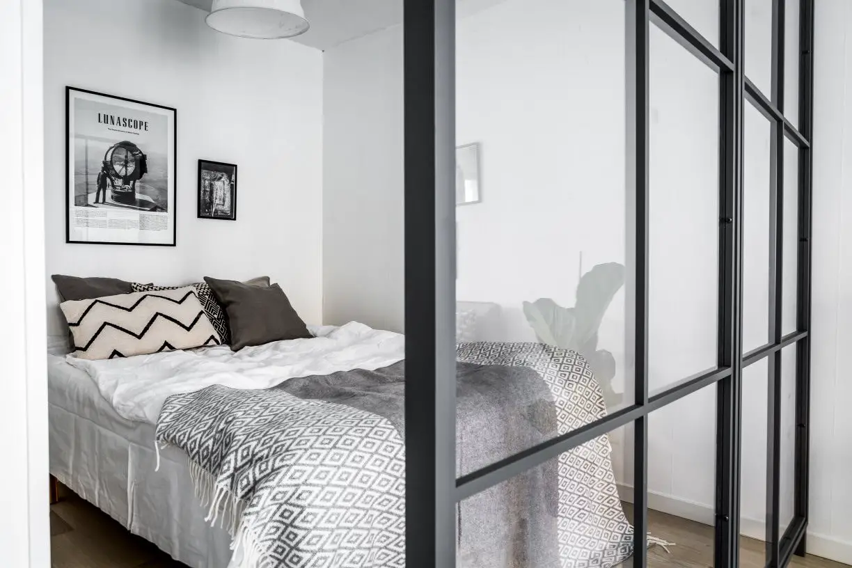 灵动空间 | 可移动隔墙的 studio 设计-7