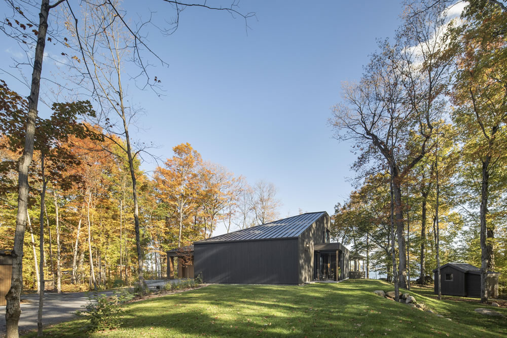 魁北克L'Échouage别墅丨加拿大魁北克丨Bourgeois,Lechasseur architees-10