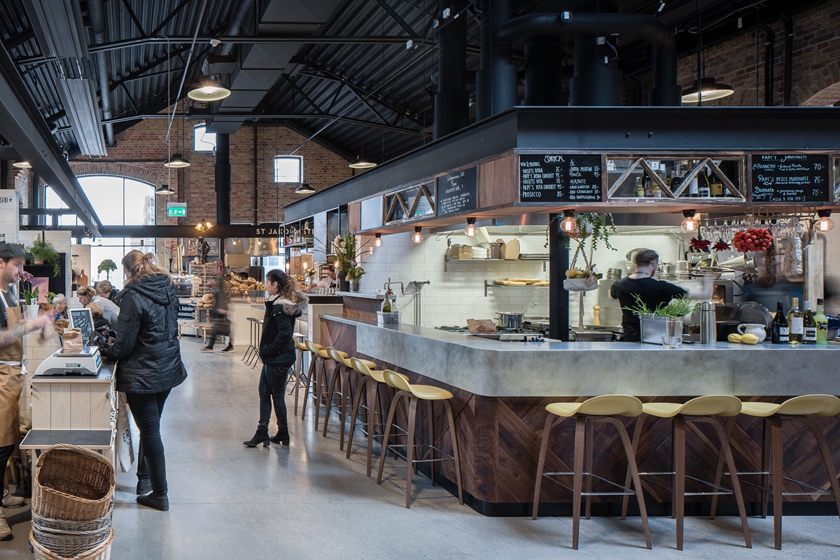 马尔默市场 | 旧货运站改造的全球美食爱好者目的地-23